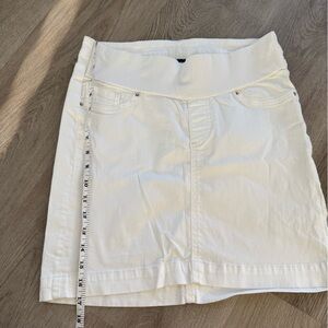 Seraphine maternity denim skirt size 2